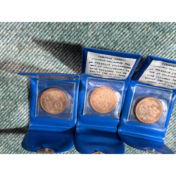 Copper Medallions 