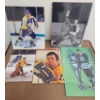 Image 1 : 5 Vintage Hockey Photos Including Autographed Image
