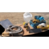 Image 1 : Taping & Drywall Tool Collection Incl. Sanding Hose, Wagner Power Tex & Bag Full of Tools 