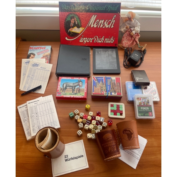 Vintage German Entertainment - Games Puzzles & More