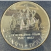 Image 2 : 1987 400th Anniversary of John Davis Strait 50% Silver Dollar 23.33 Grams