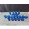 Image 1 : Blue Glassware Set