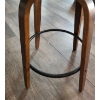 Image 4 : Set of 4 Upholstered Bar Stools 21 w, 37 h, 18 d 