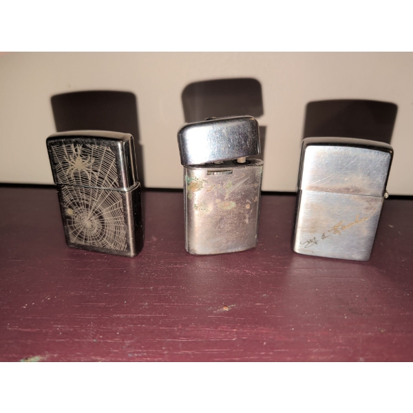 Vintage Refillable Lighters - ZIPPO & RONSON 