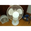 Image 1 : Three Mini Cooling Electric Swivel Fans  HomeStyles Brand 17" tallest