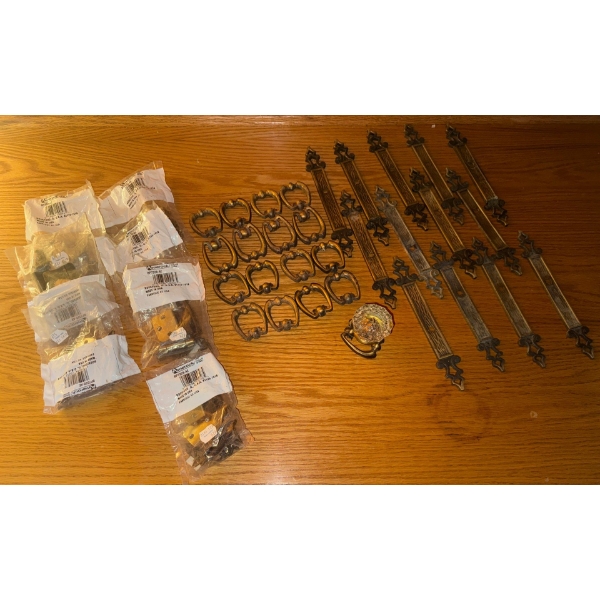 Vintage Brass Furniture Hardware Collection