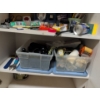 Image 17 : Pantry Cabinet 7ft Tall w/ Contents & Electric Driver - Garden Chemicals Butane Bungy Cords & more