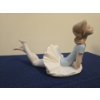 Image 4 : LLADRO 'Heather' Ballerina 1978 Porcelain Figure  #1359 (10W, 5D, 5T) & Porcelain Sign (4W, 2D, 3T)