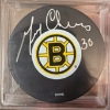 Image 1 : Bruins Signed Hockey Puck in Clear Case