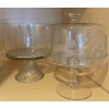Image 2 : Large Glass Jug, Small Glass Jug, Vases & Cake Plate & Cover