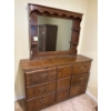 Image 1 : Large Dresser w/ Mirror - 62W, 19D, 79T 