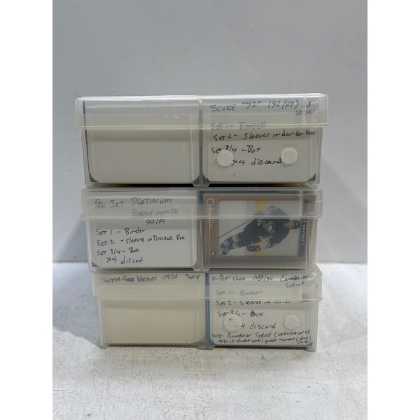Collection of Many Brands, Early/Mid 90s and Early 2000s Hockey Cards