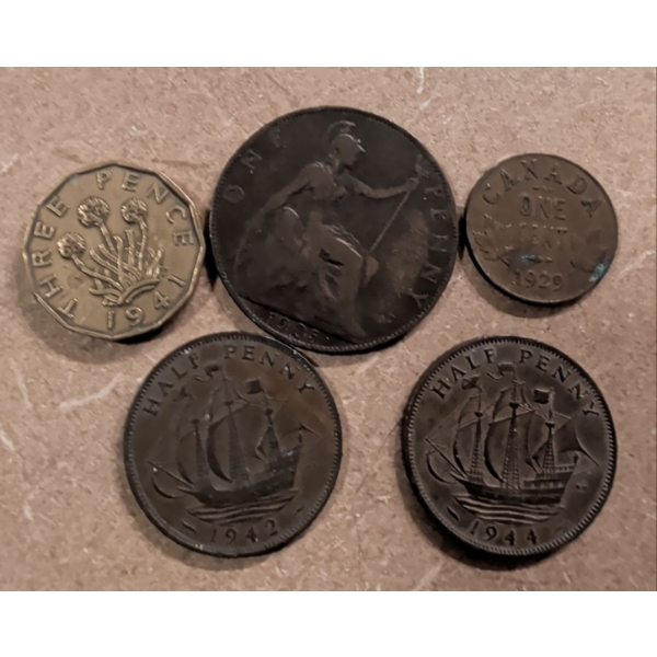 World Currency Assorted Coin Collection #2