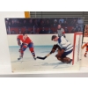 Image 1 : Montreal Canadiens 40x30 Vintage Hockey Prints Featuring Game Action