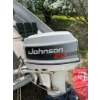 Image 16 : 14 foot Vanguard Fishing Boat with 1994 Johnson 20 HP Outboard Motor and Trailer