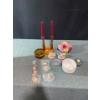Image 1 : Red Rose Miniature Teapots, Candlesticks, and More