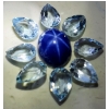 Image 2 : Mixed Star Sapphire & Aquamarine Parcel (8.9 ct total)