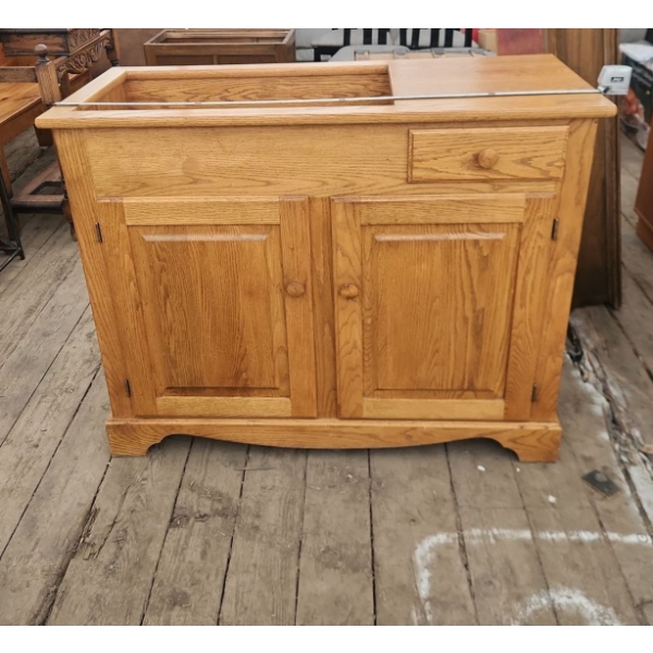 Solid Wood SideBoard with Alcove Opening on Top for Storage Solutions - 35"H x 44"W x 18"D 