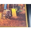 Image 4 : Warm and Cozy Framed Art Print " Restaurant L'Echaude" by Viktor Shvaiko ( 25.75"W x 32.25"H)