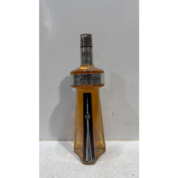 CN Tower Canadian Whisky 710ml - Sealed 1971