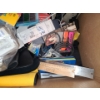 Image 5 : Box of Office Supplies/ Household Items and CD Holder/ Assorted CD's/ Mainly Holiday Music 