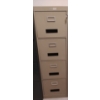 Image 1 : Cole 4 Drawer Filing Cabinet w/ Key 15x27x52