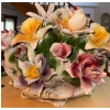 Image 4 : Capodimonte Porcelain Floral Arrangement / Center Piece 14T