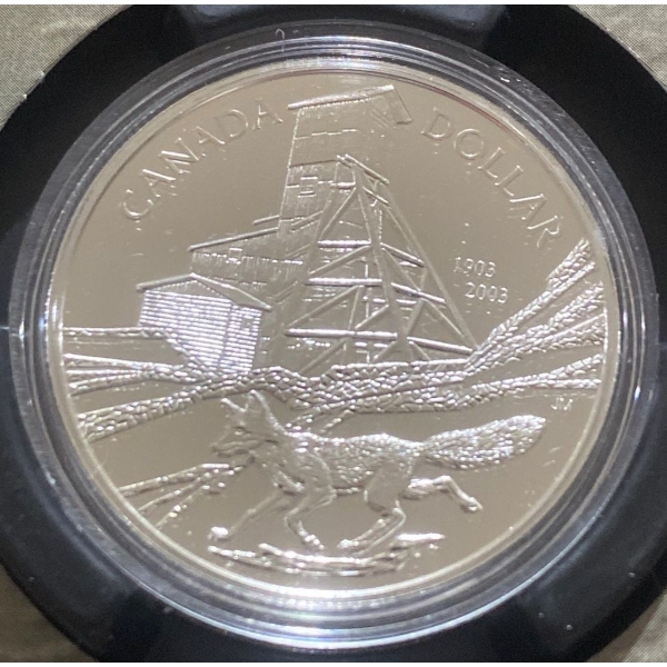 2003 Fine Silver Proof Dollar 25.175 Grams