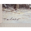 Image 12 : Wooden Ornate Carved Framed Original Signed Paintings x2 -(Measurements in Pics)