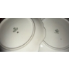 Image 3 : Limoges France Sea Shell Dishes Gold Scalloped w/ Pink Floral Design Bavaria Bone China Tea Set 