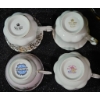 Image 5 : Four Fine Bone China Cups and Saucers by Royal Albert and Colclough