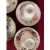 Image 4 : Mismatched Fine Bone China Tea Cups w/ Matching Saucers - Queen Anne Royal Vale & More 