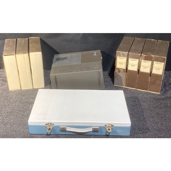 Slide Projector and Slides