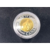 Image 2 : 2000 Canadian Polar Bear Proof $2 Coin 8.83g 92.5% Silver 24k gold plated inner core