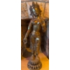 Image 1 : Brass Hindu Welcoming Princess  32" tall