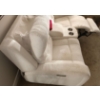 Image 10 : White Upholstered Reclining Two Seater Loveseat w/ Controlled Electric Reclining & Cup Holders  Well