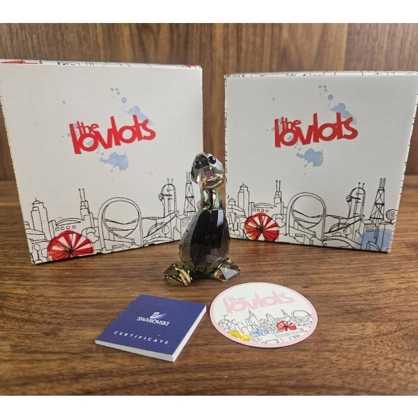 Swarovski Crystal The Lovlots Penguin Figurine with Original Box and Certificate