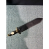 Image 4 : 24" Heavy Broad Sword w/ Leather Sheath