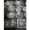 Image 4 : Assorted Decor Glassware- Largest Bowls: 10 X 9, Footed Plate 10" Diameter Top and More!