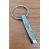 Image 2 : Stamped Sterling Tiffany & Co Key Chain w/ Genuine Leather Men's Wallet