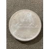 Image 1 : 1965 Canadian Silver Dollar Coin Featuring 'Voyageur' Design