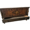 Image 3 : Wooden Storage Chest with Drawer, 40 x 18 x 32 Inches
