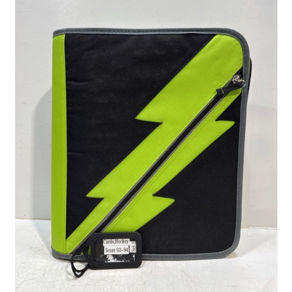 Binder of Score 93-94 Hockey Cards