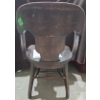 Image 5 : Antique Mexico North Western Railway Chair With Wikipedia Information Write-up
