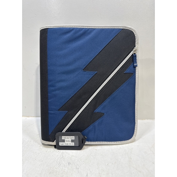 Binder of Upper Deck 14-15 Hockey Cards