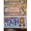 Image 4 : Canadian 10$ Banknotes 6 In Total 1937-1954-2017
1937 X1
1954 X 4 
