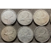 Image 2 : Canadian 25-cent Pieces 80% Silver 64.13 Grams