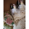 Image 3 : Small Box w/ Doilies, Vintage Wedding Cake Toppers