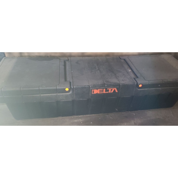 - Delta "Trukmate" Heavy-Duty Resin Truckbox 69.5 W, 20.5 D, 15 T (No Key Included)