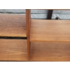 Image 8 : MCM Low Profile Teak Bookshelf - 31"H x 11.5"D x 72"W